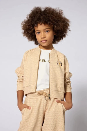 Michael Kors Çocuklar İçin Fermuarlı Sweatshirt