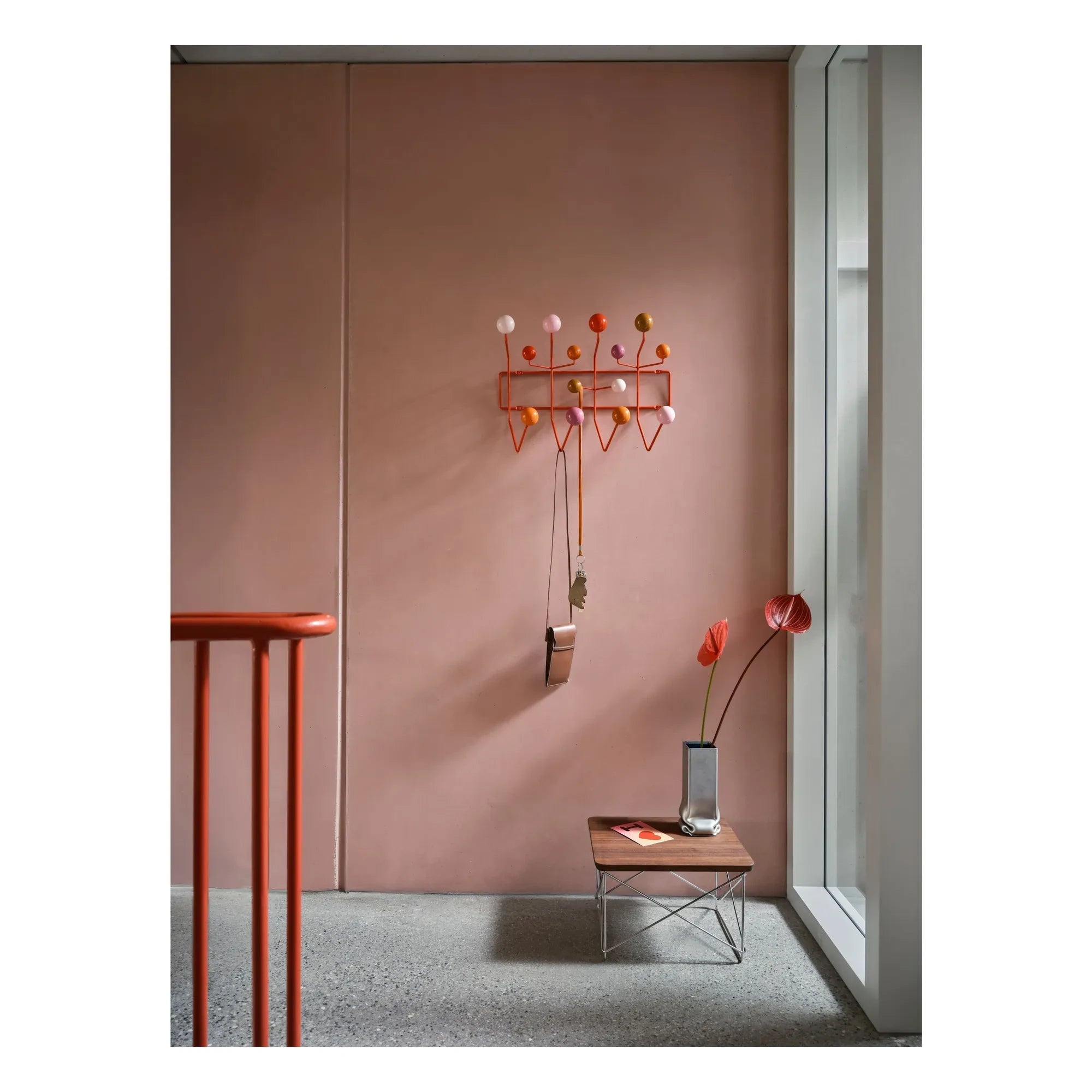 Vitra - Hang it all Garderobe | Rot