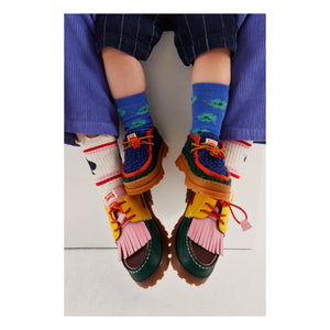 Bobo Choses - Wallabee Sherpa Tarzı Derby Ayakkabılar - Bobo Choses x Camper | Yeşil
