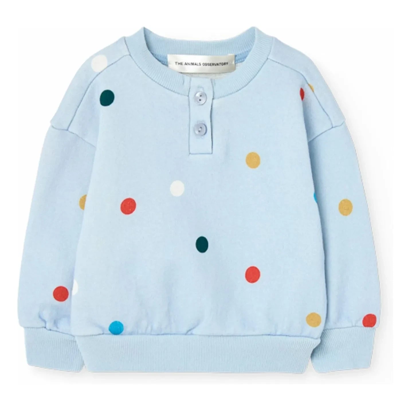 The Animals Observatory – Puma gepunktetes Sweatshirt | Hellblau
