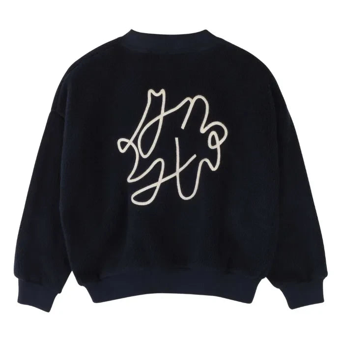 Jenest - Jimmy Zip Sweat | Dunkelblau