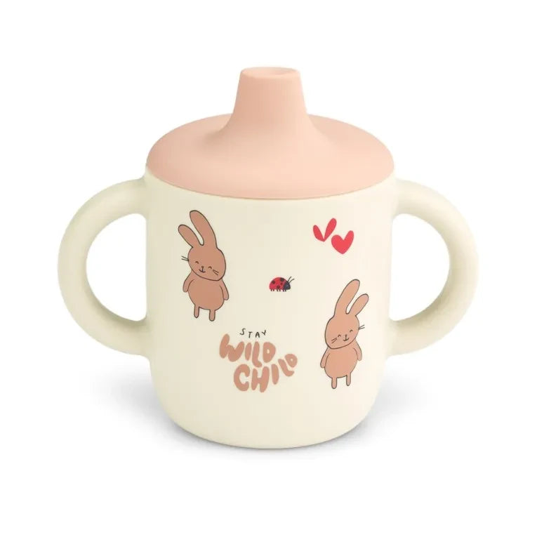 Liewood - Neil Silikon-Trainingsbecher | Wild child/Rosey