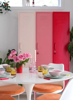 Mustard Made - Dünner Metallschrank | Blush