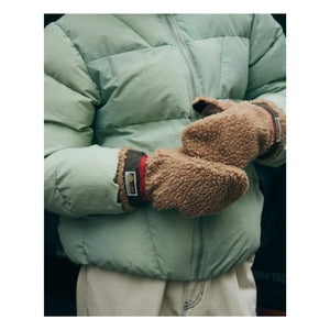 Elmer by Swany - Teddy-Wollhandschuhe | Camel