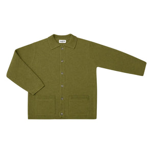 Lililotte - Strickjacke Valentin Bio-Baumwolle | Olive