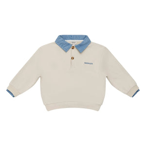 Donsje - Priem Bio-Baumwoll-Sweatshirt | Ecru