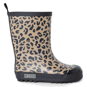 Liewood - Mason Leopard Regenstiefel | Braun
