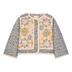 Louise Misha - Orishane Patchwork Steppjacke | Blau