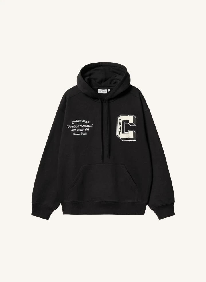 Carhartt WIP - Braune Enten Kapuzenpullover | Schwarz