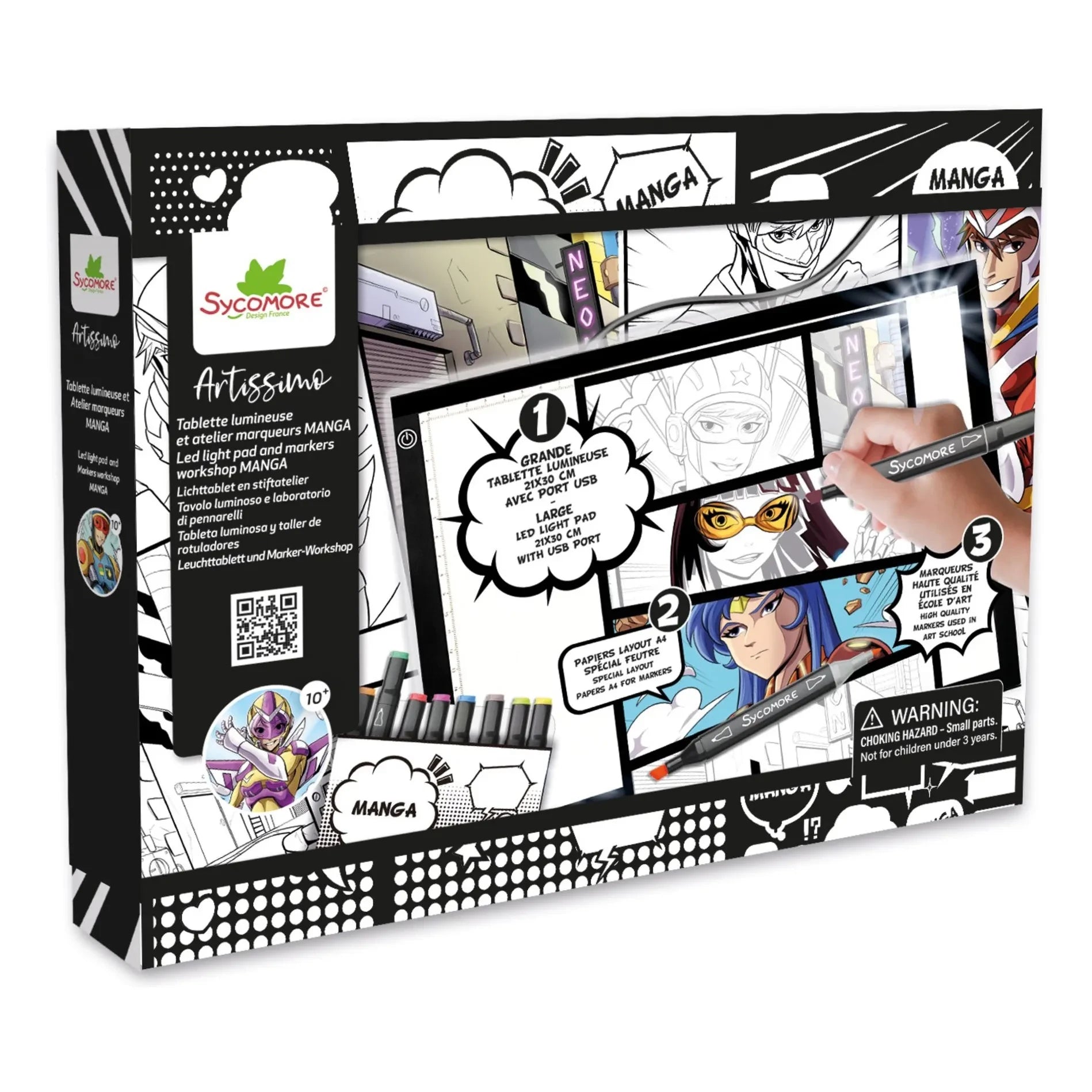 Sycomore - Manga - Leuchttisch- und Marker-Workshop