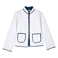 Maria de la Orden - Fittonia Baumwolljacke | Marineblau