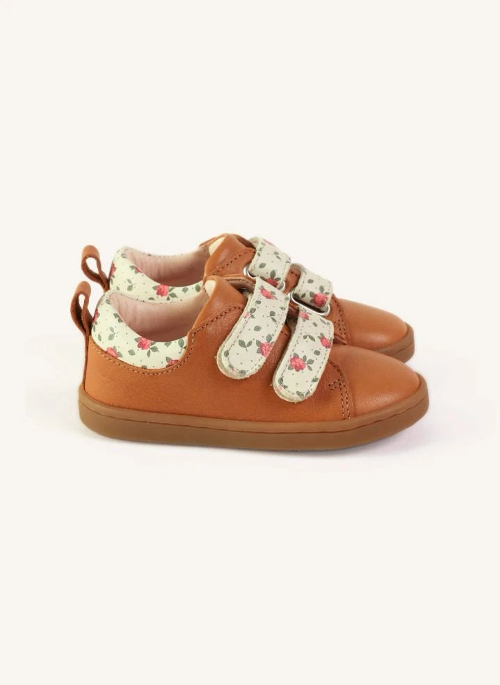 Lazare - Mahaut Sneaker mit Blumenmuster | Camel