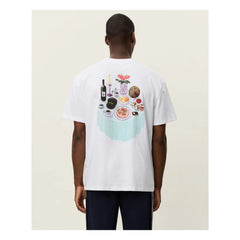 Les Deux - Cole Rundhals-T-Shirt Bio-Baumwolle | Braun
