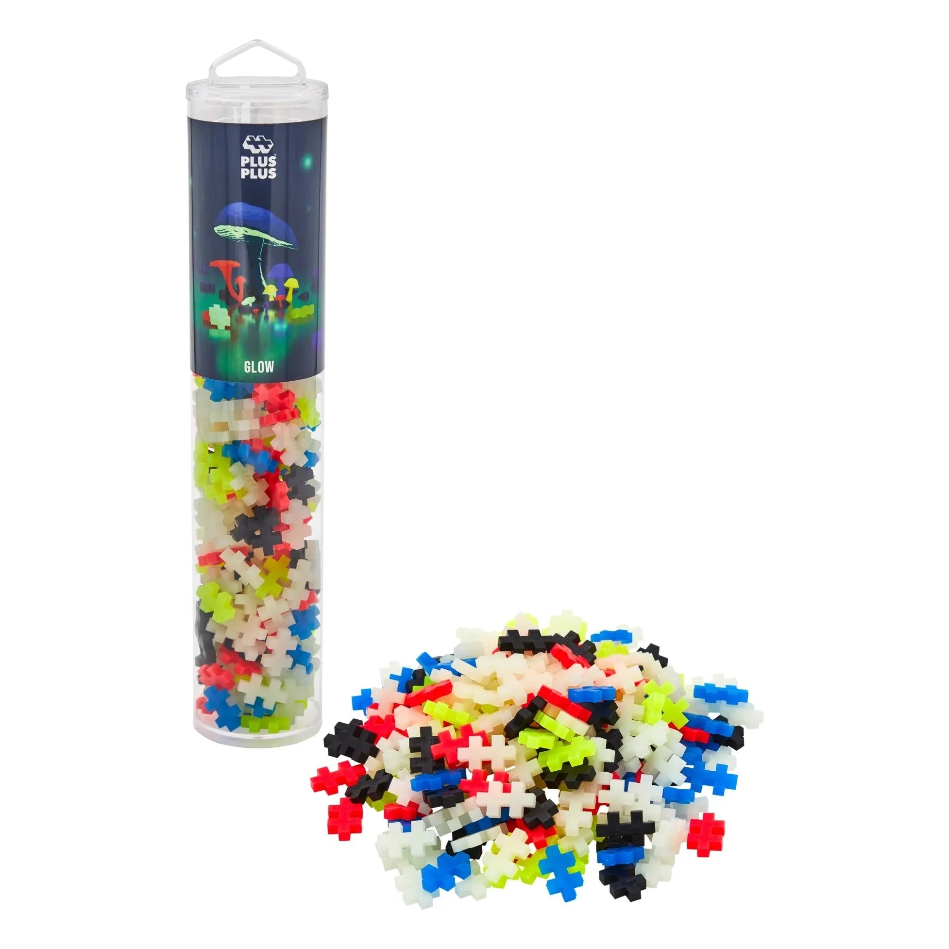 Plus-Plus - Phosphoreszierende Tube - 240 Teile