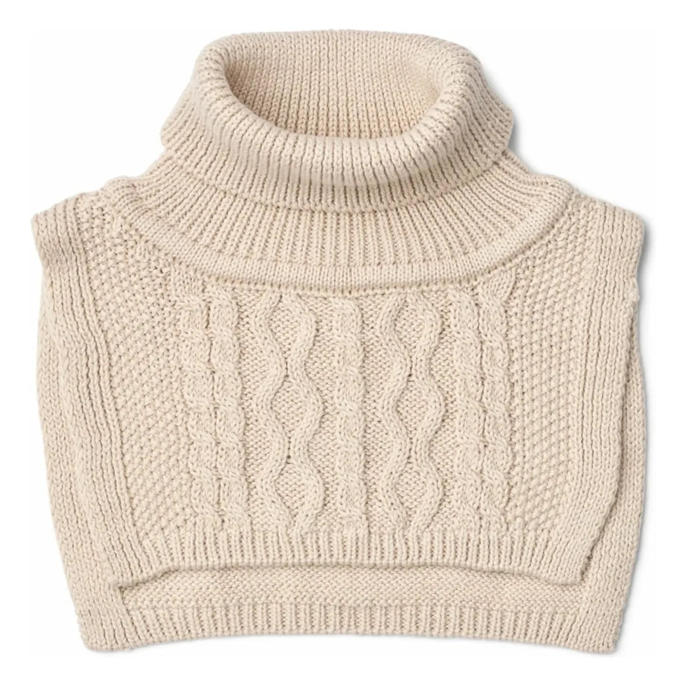 Liewood - Plastron Meack Bio-Baumwolle Strick | Ecru