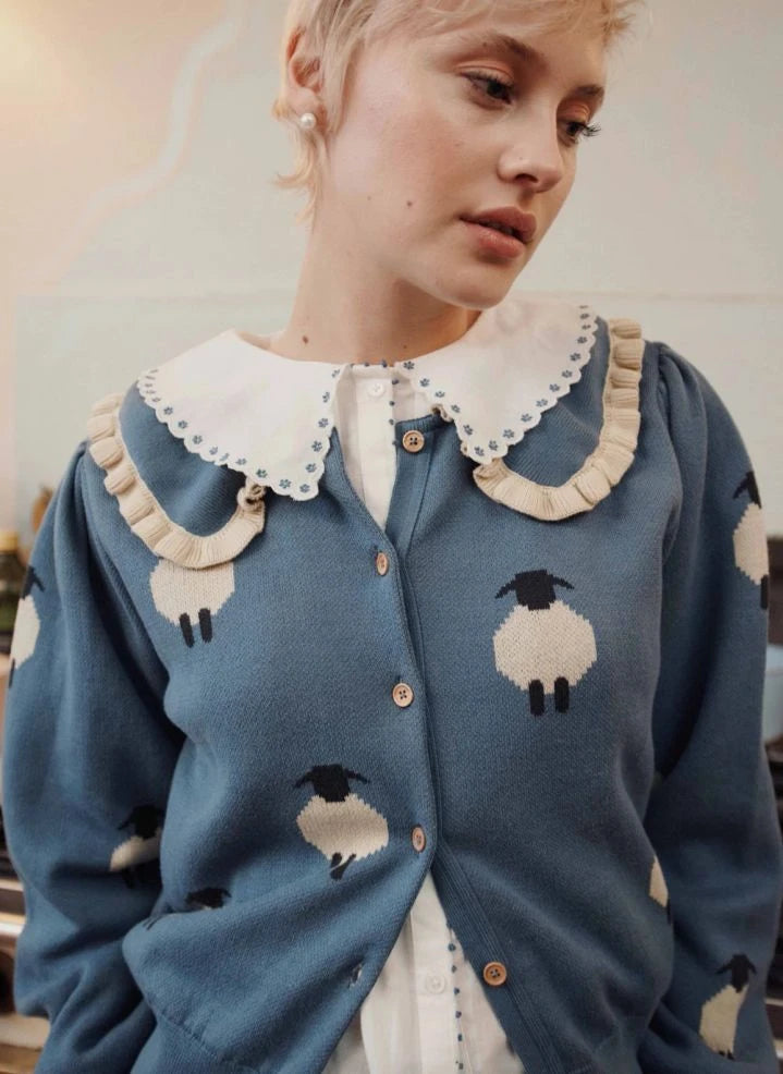 Emile et Ida - Emy Strickjacke | Mavi