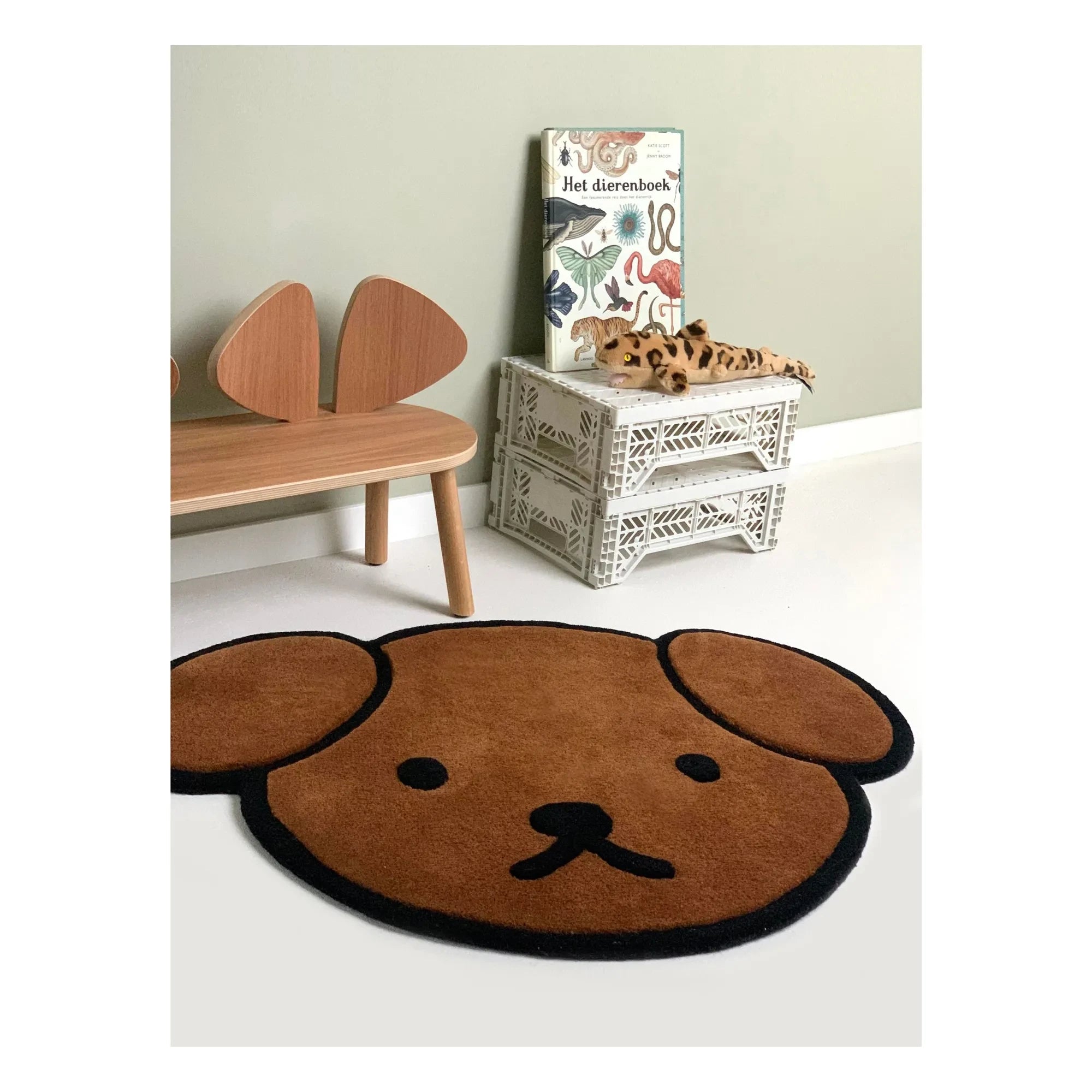 Maison Deux - Snuffie Miffy Bären-Teppich | Braun