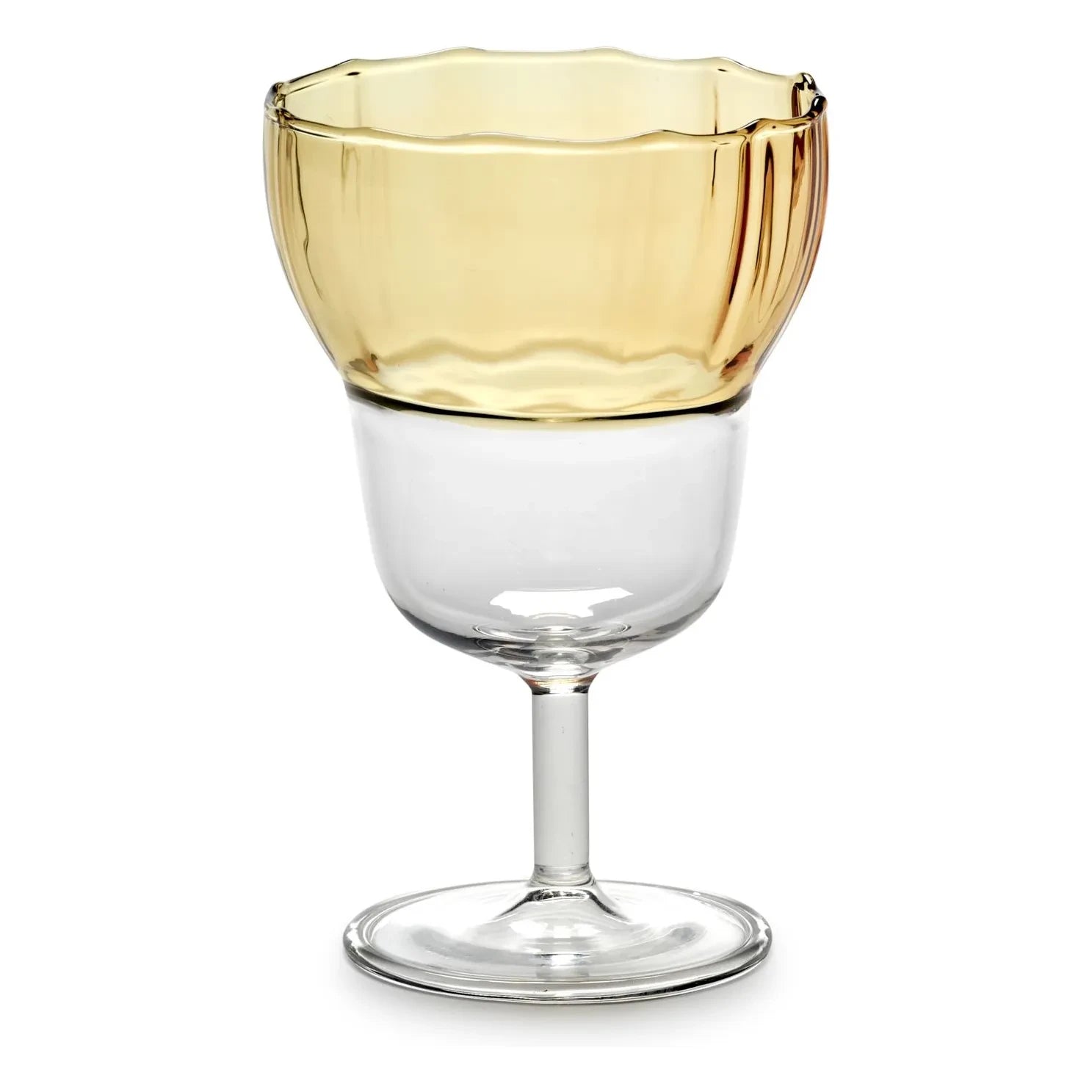 Serax - Yam Weingläser, Waww La Table - 4er Set | Gelb