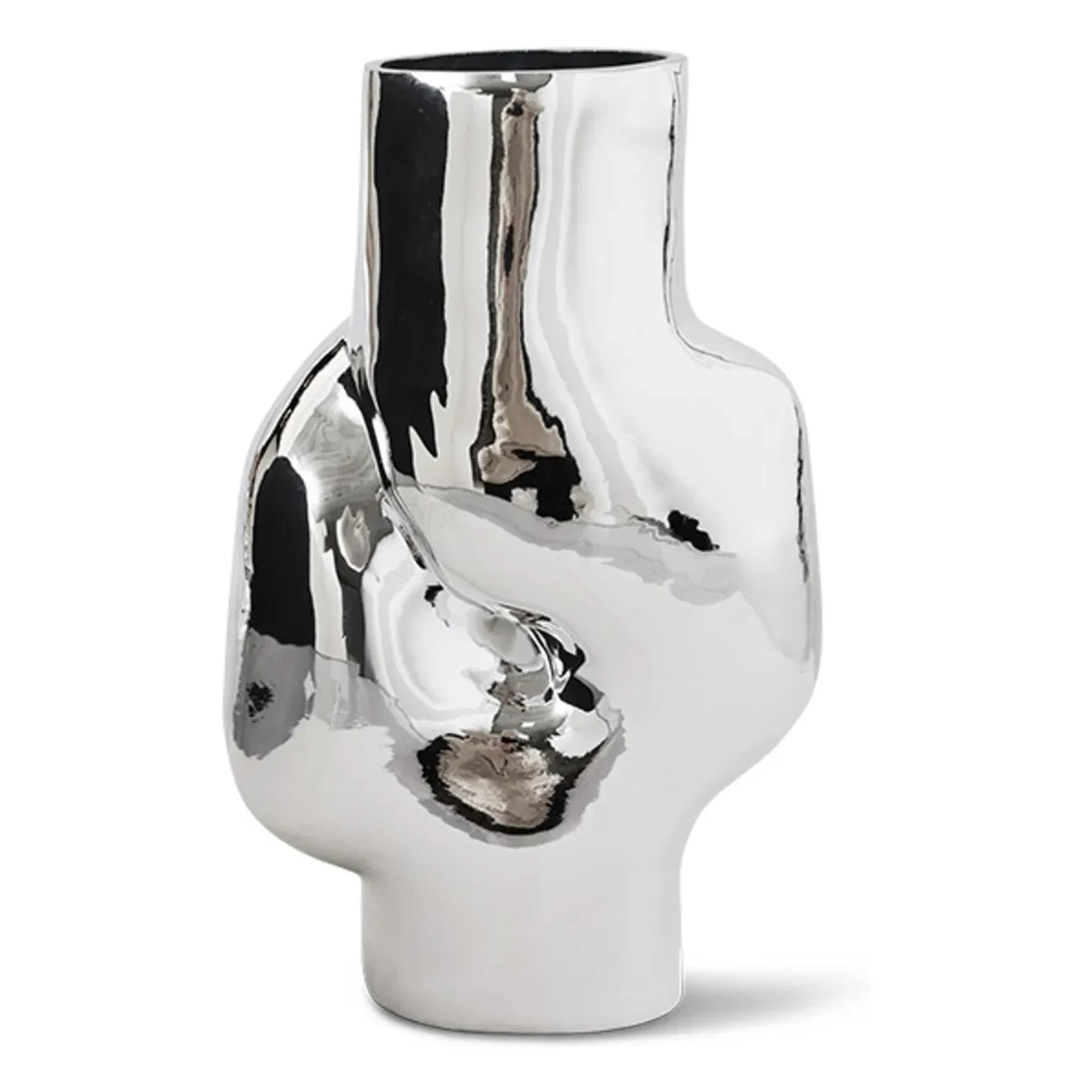 HKliving - Gleam Vase | Chrom