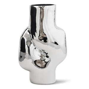 HKliving - Gleam Vase | Chrom
