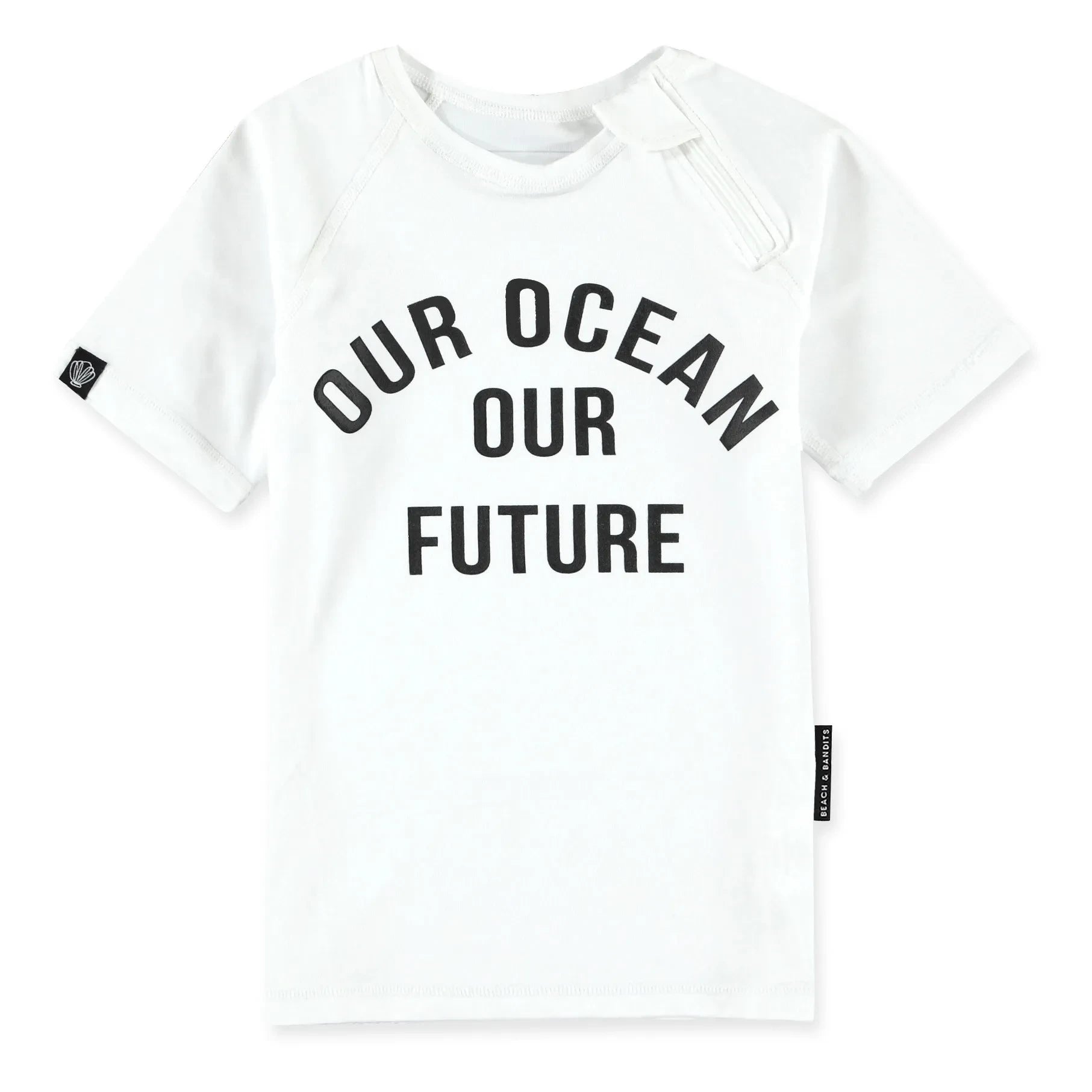 Beach & Bandits - Ocean UV-Schutz T-Shirt | Weiß