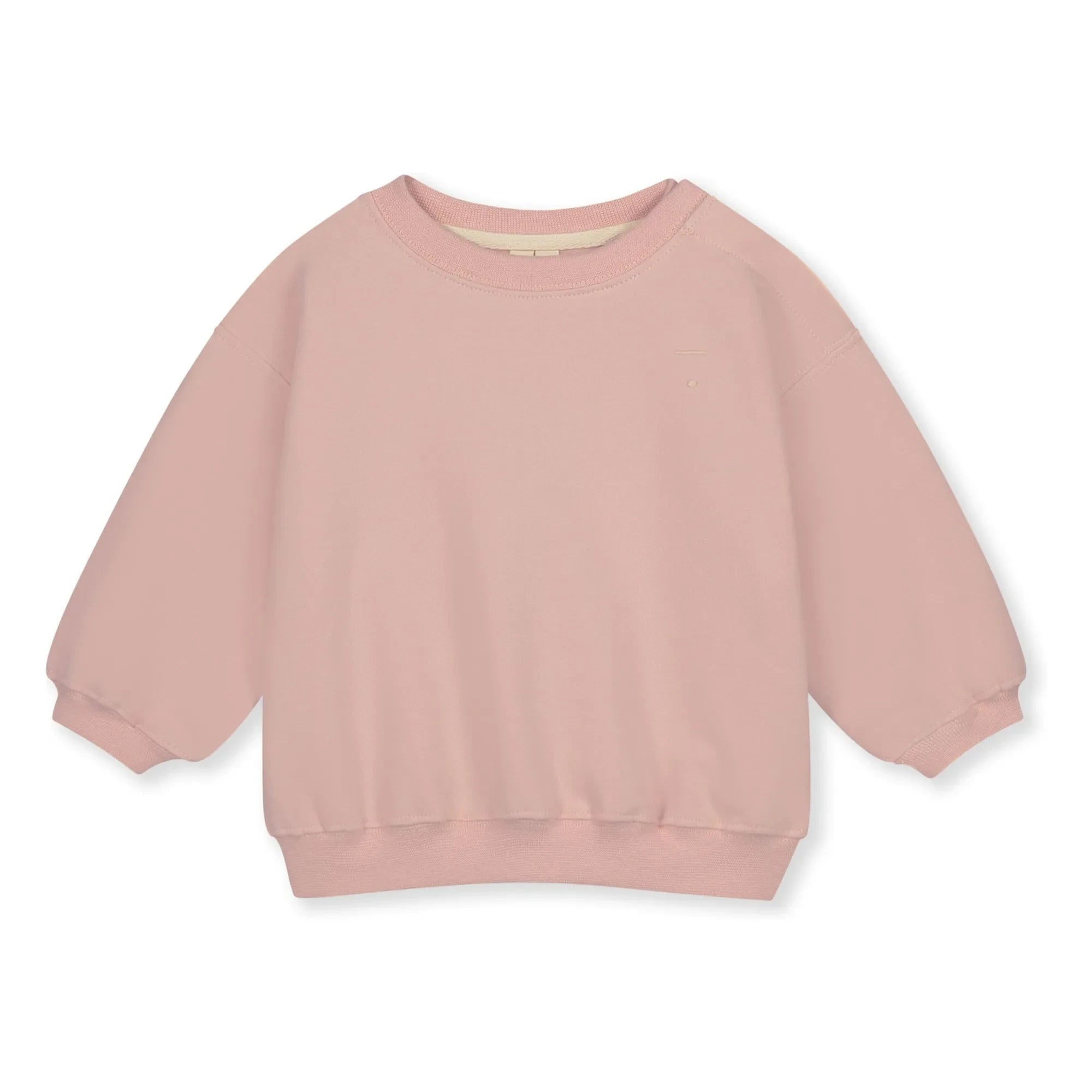 Gray Label – Sweatshirt aus Bio-Baumwolle für Babys | Rosa