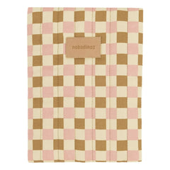Nobodinoz - Hyde Park Mosaik Gesundheitsbuchhülle | Rosa