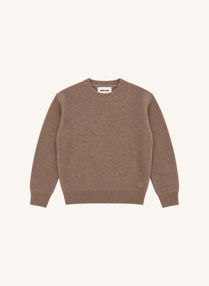 Smallable Kid - Matteo Wolle Pullover | Dunkelbraun