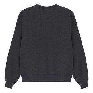 the new society - TNS Logo Sweatshirt | Dunkelgrau meliert