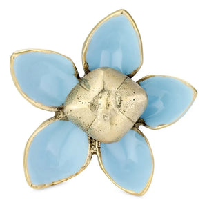 Doing Goods - Liv Messing Blumen-Türgriff | Messing
