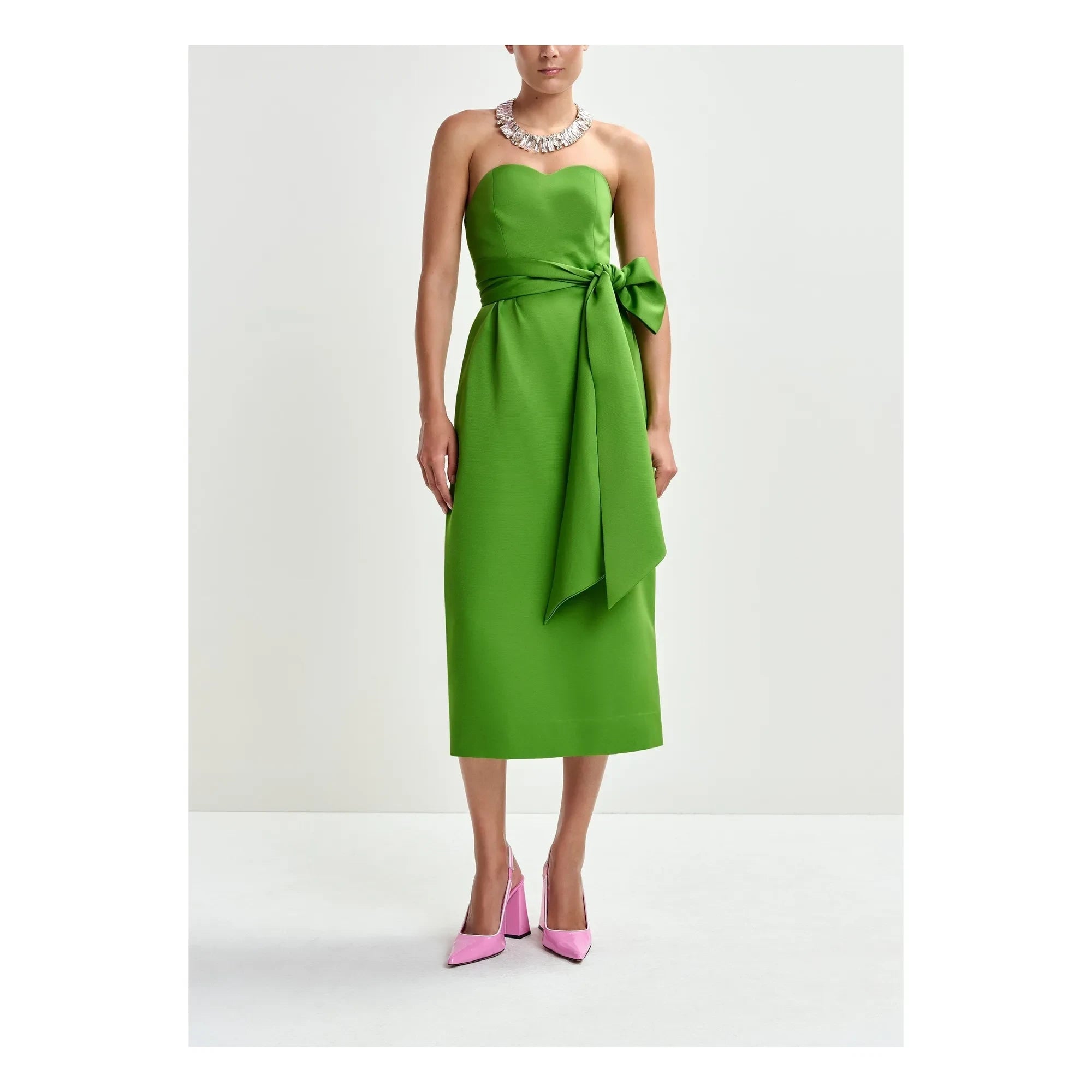 Essentiel Antwerp - Trägerloses Juror-Kleid | Grün