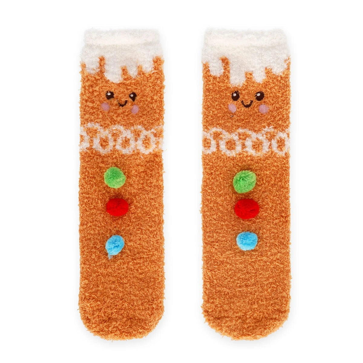 Legami - Lebkuchen rutschfeste Socken für Erwachsene - Eine perfekte Passform!