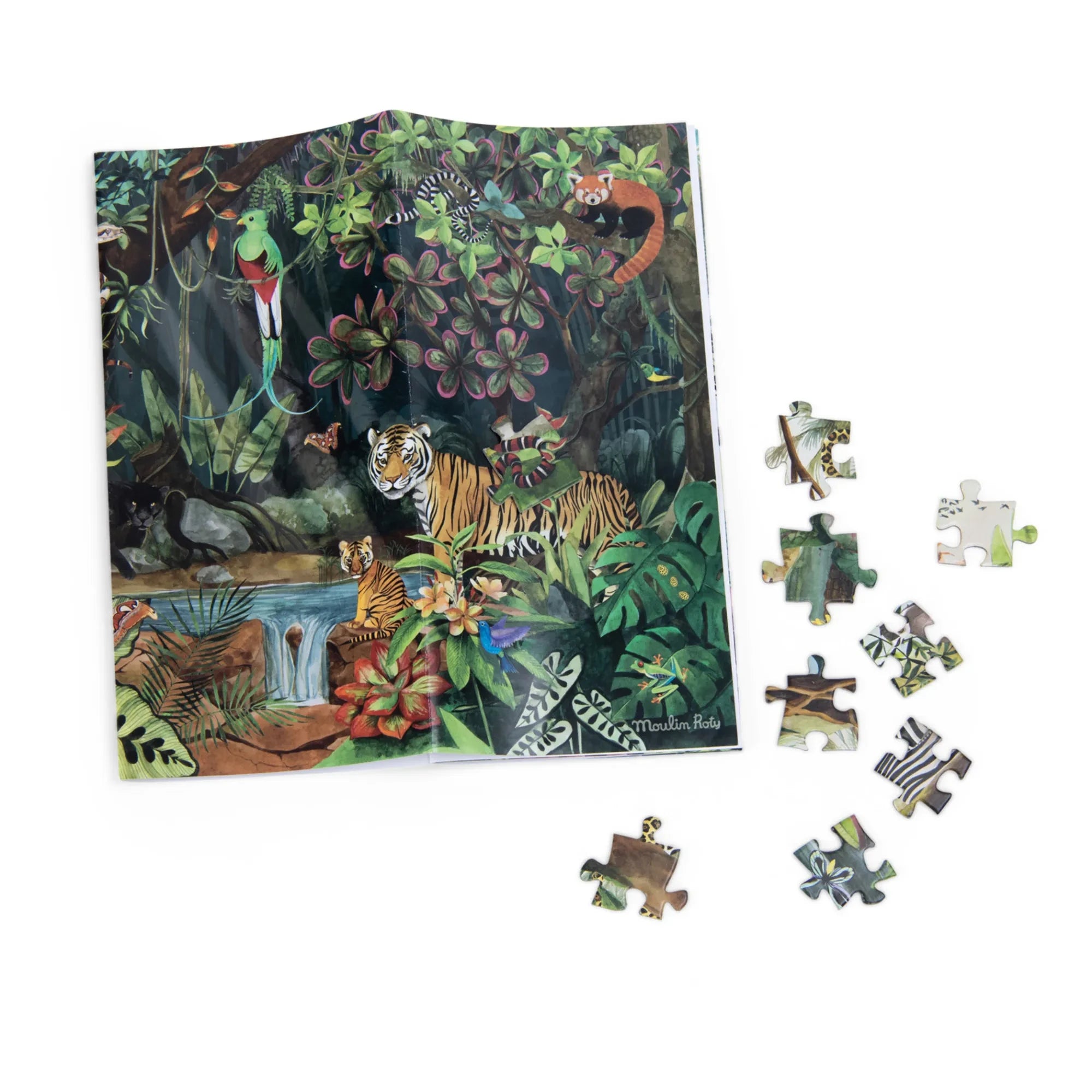 Moulin Roty - Dschungel-Puzzle - 350 Teile