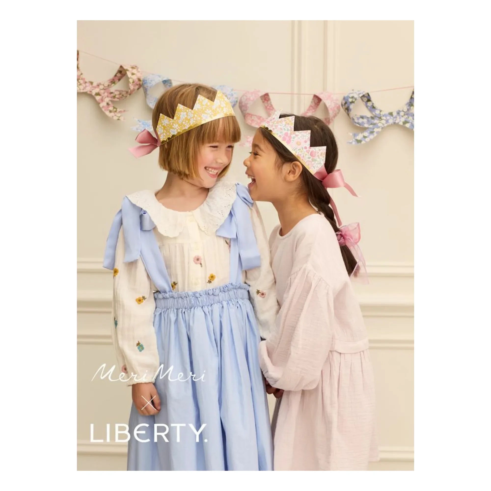 Meri Meri - Party Girlanden - Meri Meri x Liberty - 8er Set