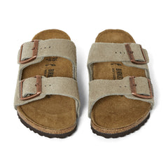 BIRKENSTOCK - Arizona Wildleder-Sandalen | Dunkelbeige-Braun
