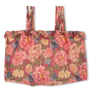 Chloé – Top aus Bio-Baumwolle mit Blumenmotiv | Rosewood