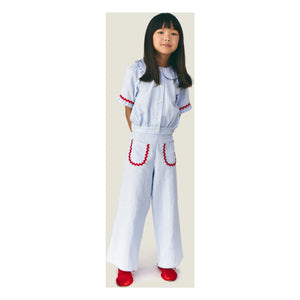 Mipounet - Pauline Vichy Hose | Blau