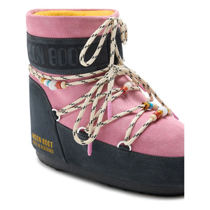 Moon Boot - MB x Guest in Residence Icon Niedrige Wildlederstiefel | Rosa