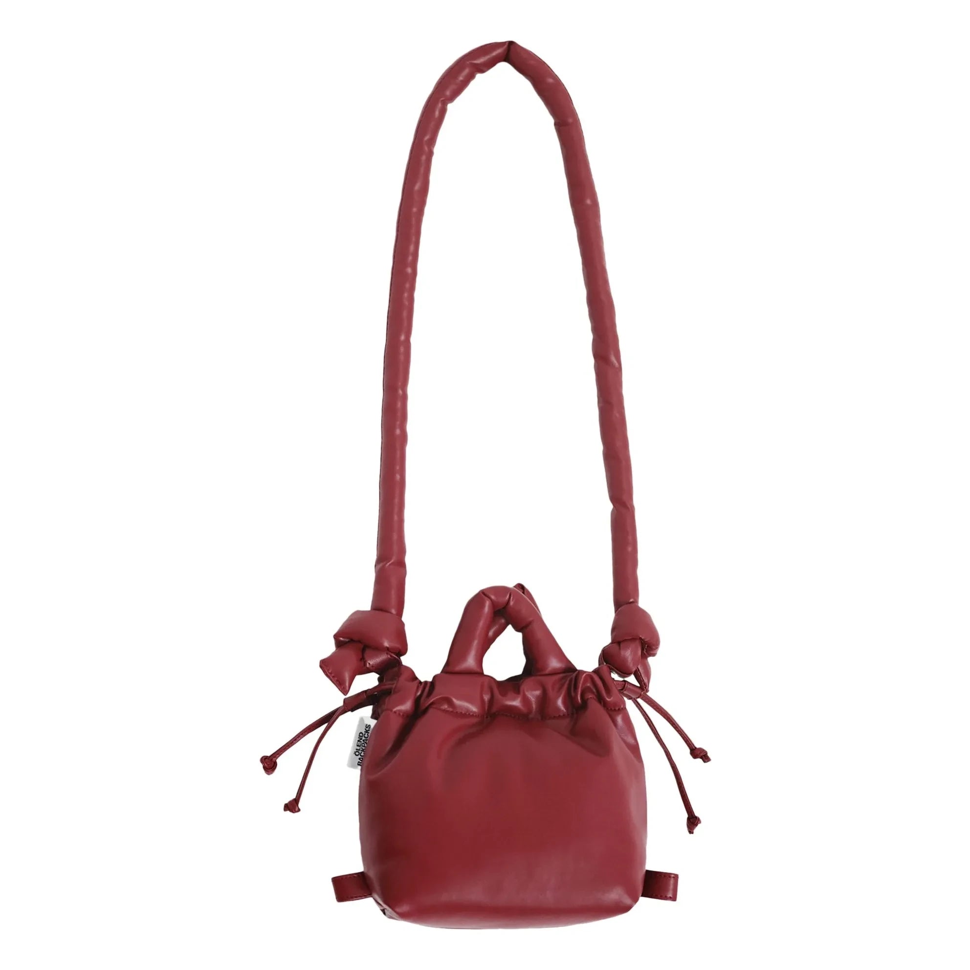 Olend - Micro Ona Vegane Ledertasche | Kirschrot