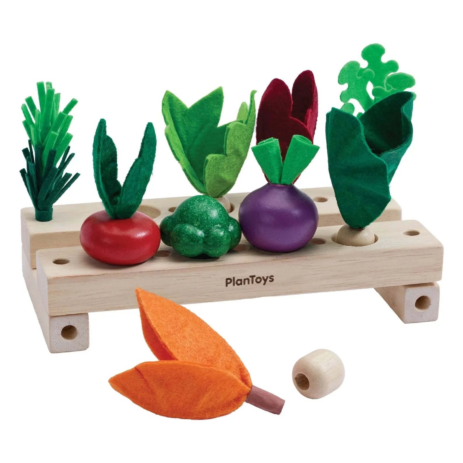 Plan Toys - İki Katlı Sebze Bahçesi