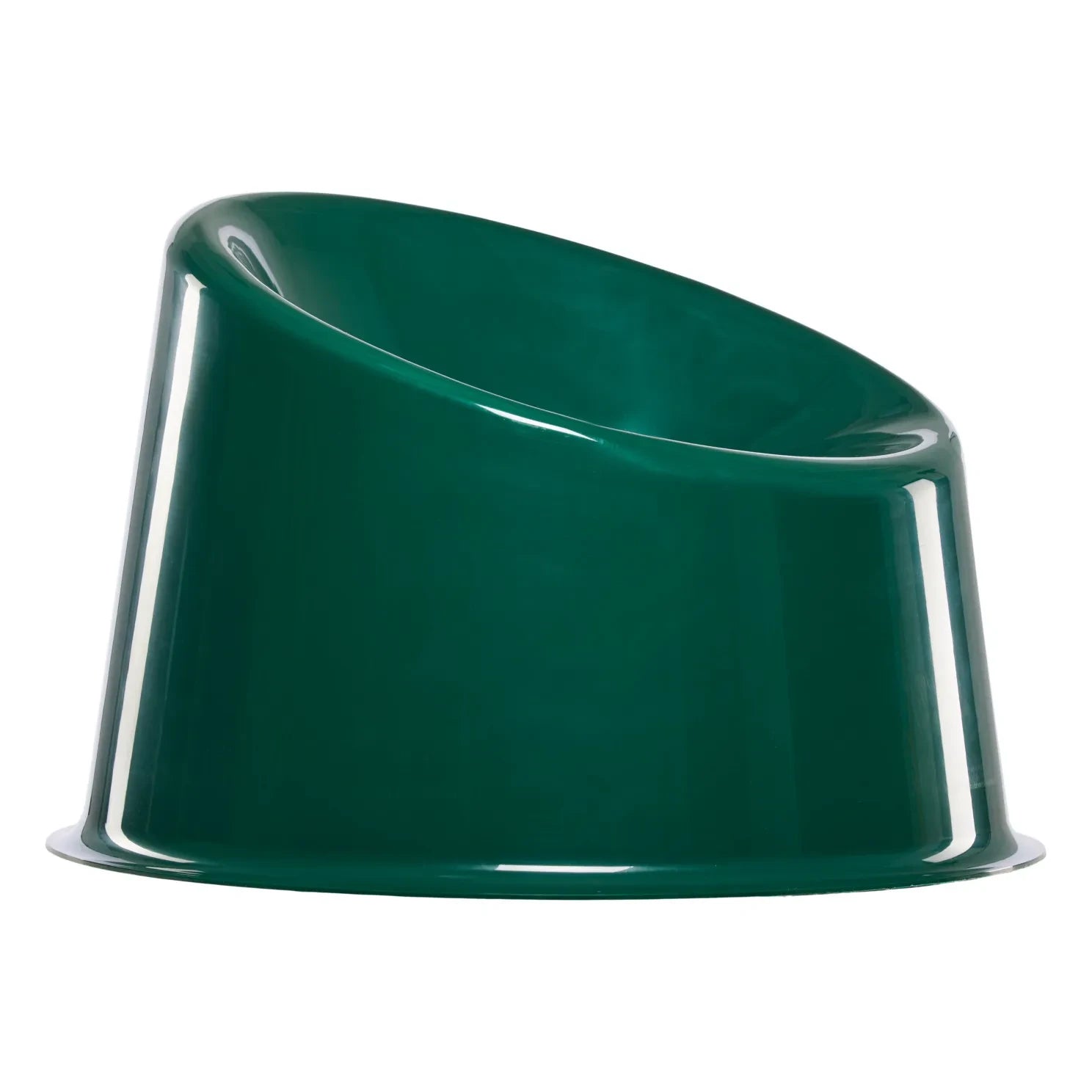 Verpan - Panto Pop Outdoor Lounge Sessel | Dunkelgrün