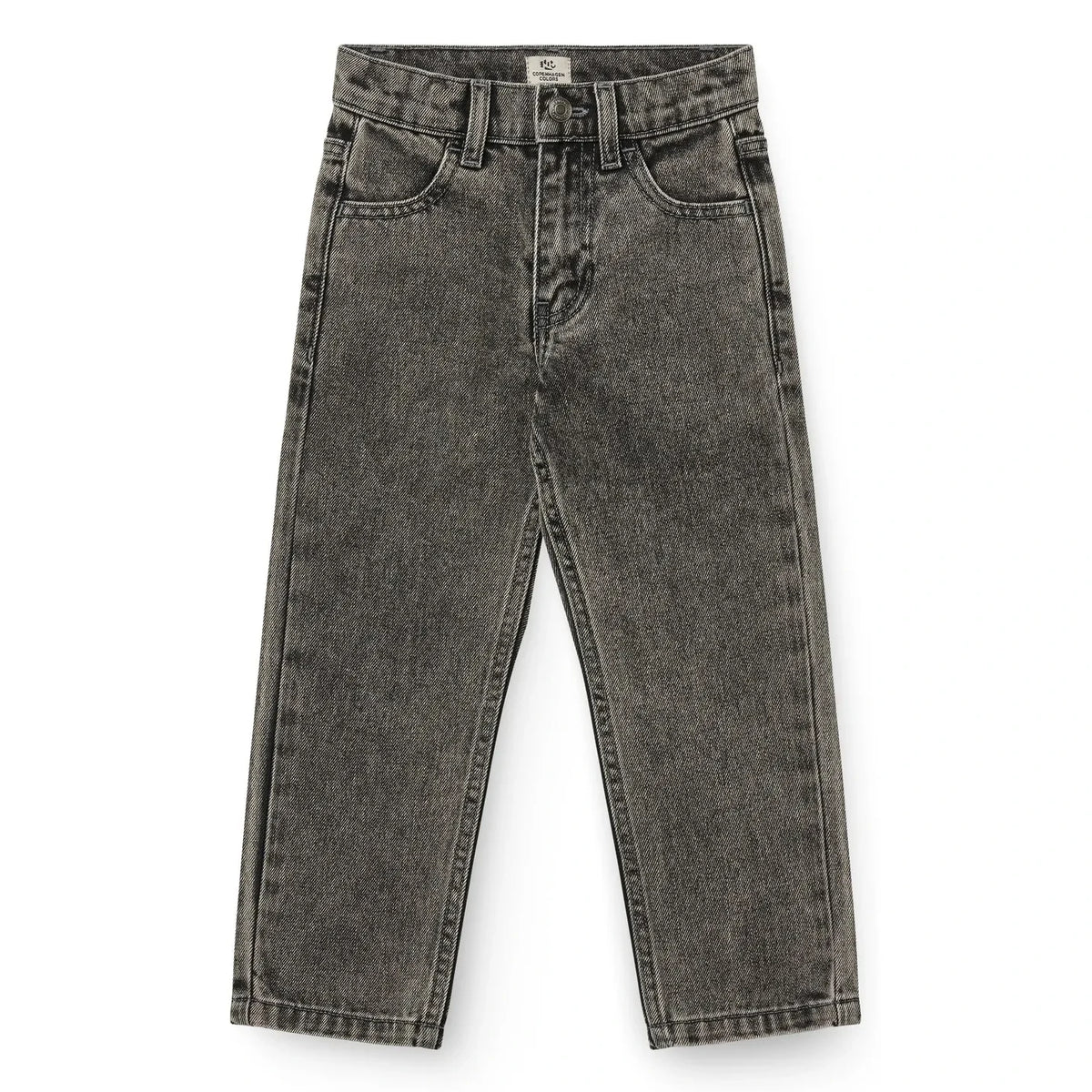 Copenhagen Colors - Jeans aus Bio-Baumwolle mit Used-Effekt | Dunkelgrau