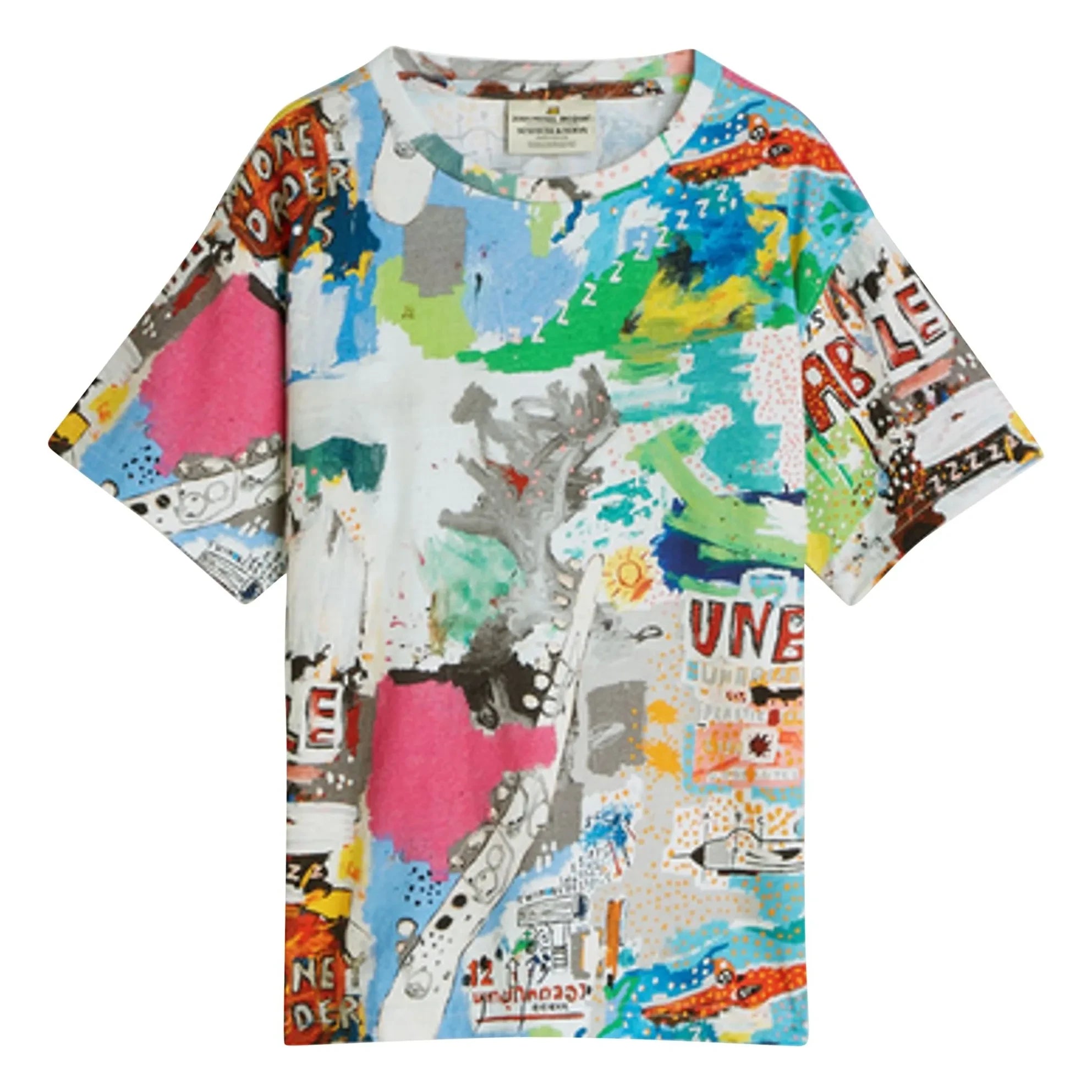 Scotch & Soda - Basquiat Unbreakable T-Shirt | Weiß