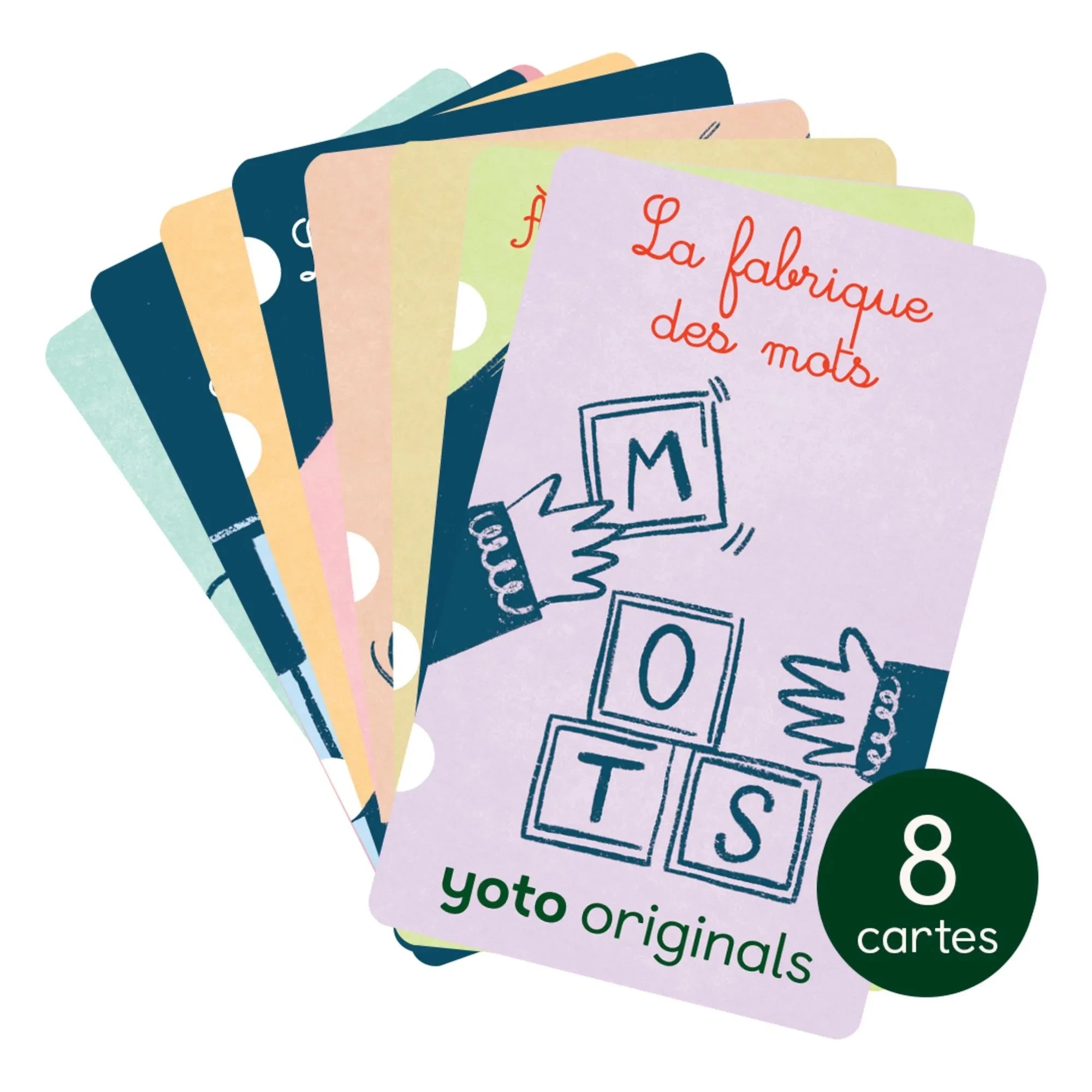 Yoto Player - Reading Is a Game Karten - 8er-Pack