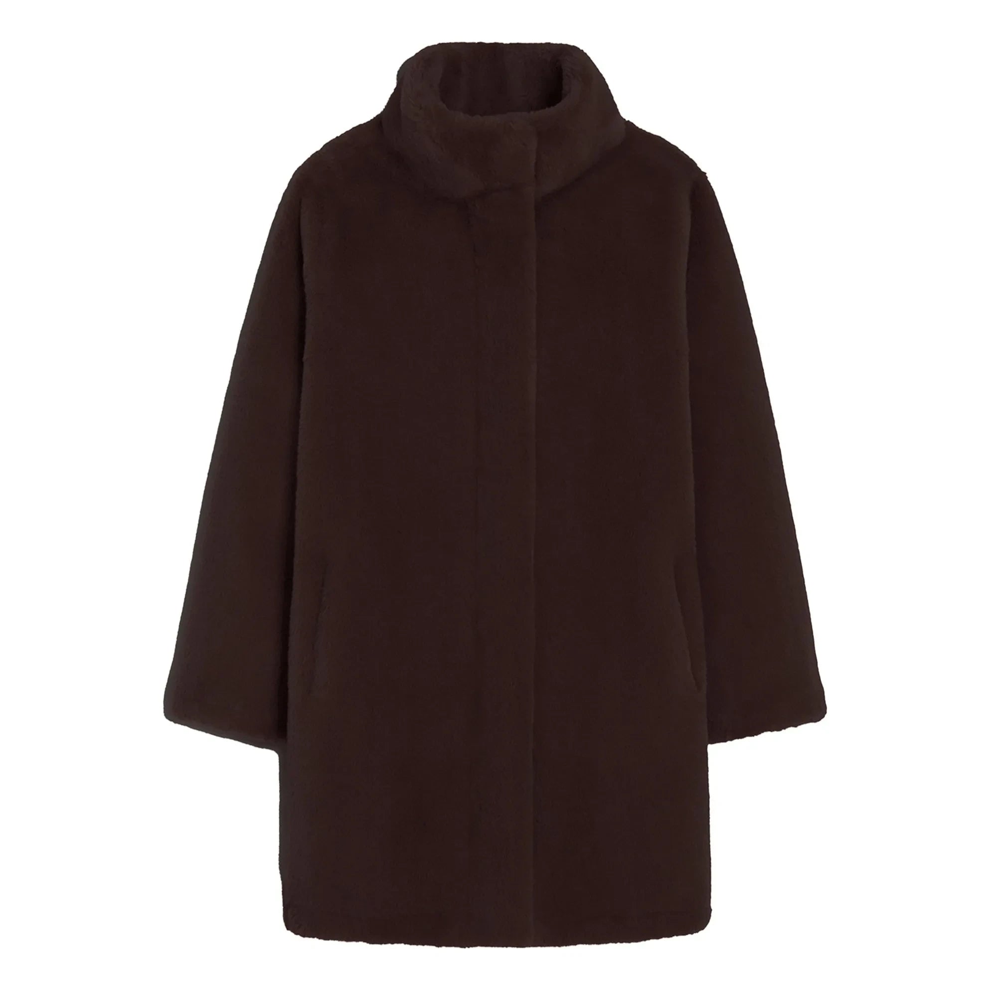Apparis - Blair Coat Recycelte Faser | Braun