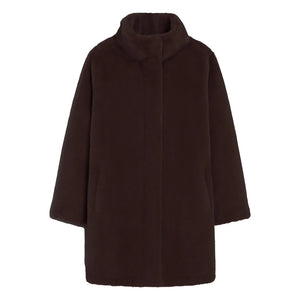 Apparis - Blair Coat Recycelte Faser | Braun