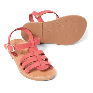 Théluto - Diego Sandalen | Himbeerrot