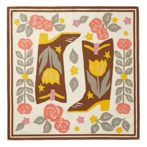 Hundred Pieces - Scarf Elyne Stiefel | Gebrochenes Weiß