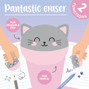 Legami - 2-in-1 Eraser - Meow - Kitty