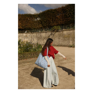 Studio Noos - Puffy Hearts Mama Tasche | Hellblau
